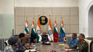 Rajnath Singh Meets CDS Tri-Service Chiefs Amid Tensions With Pakistan