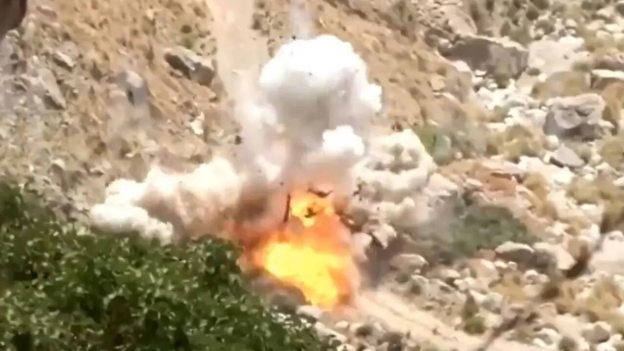BLA Baloch rebels blow up Pakistan Army convoy vehicle 14 Pakistan soldiers killed